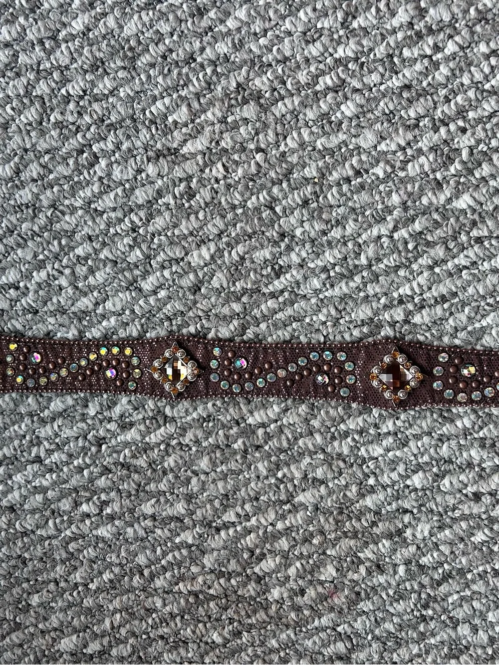 Embellished Brown Women’s Fashion Belt